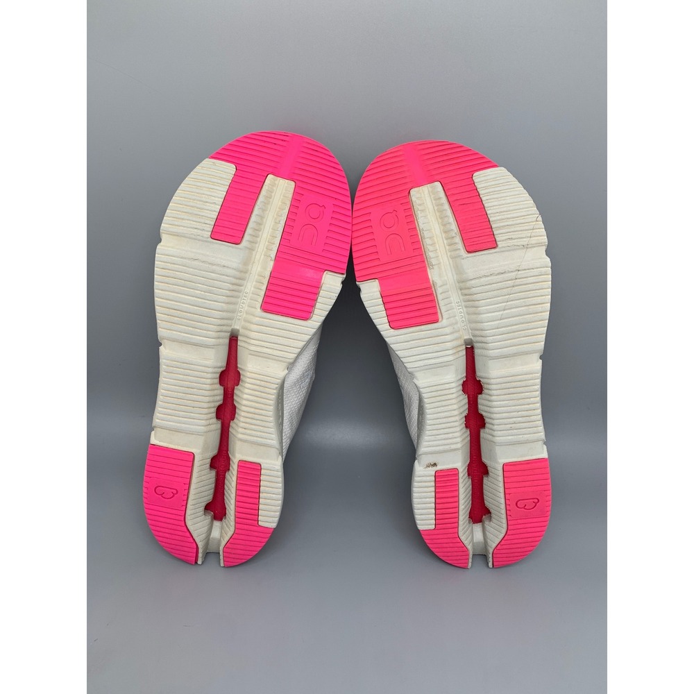 On Cloudnova White Pink Running Shoes 26.98495 Men's Sz 8 - Picture 10 of 10